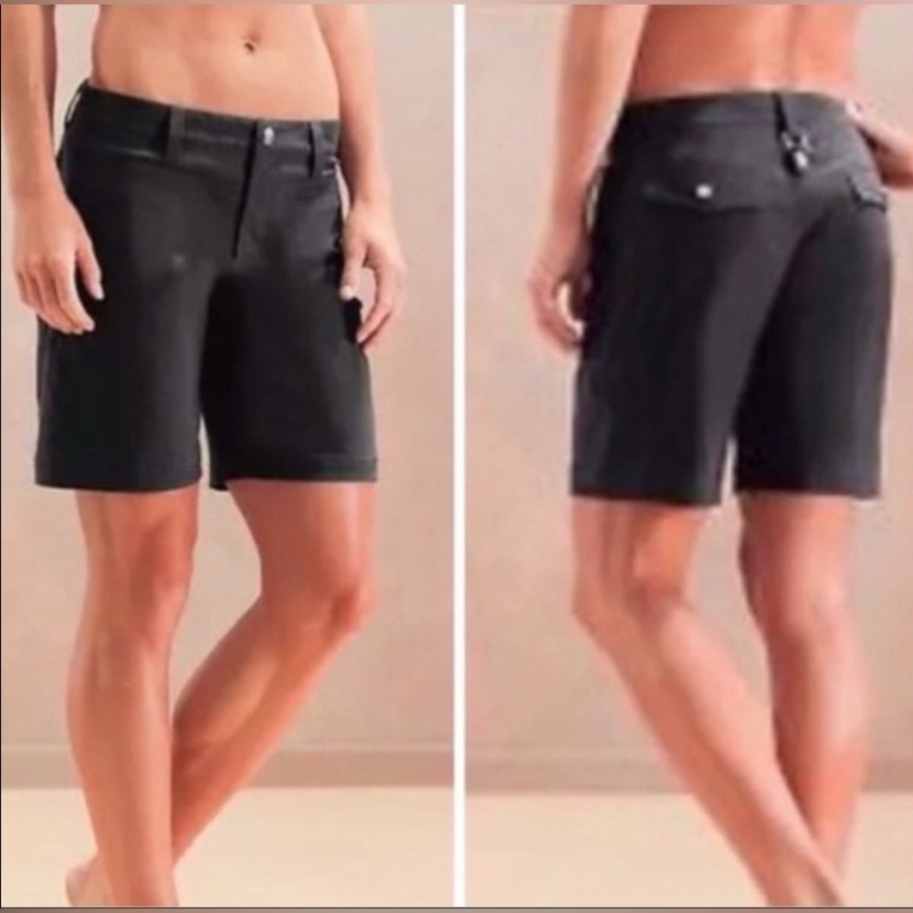 Athleta Black Women's Dipper Bermuda Shorts